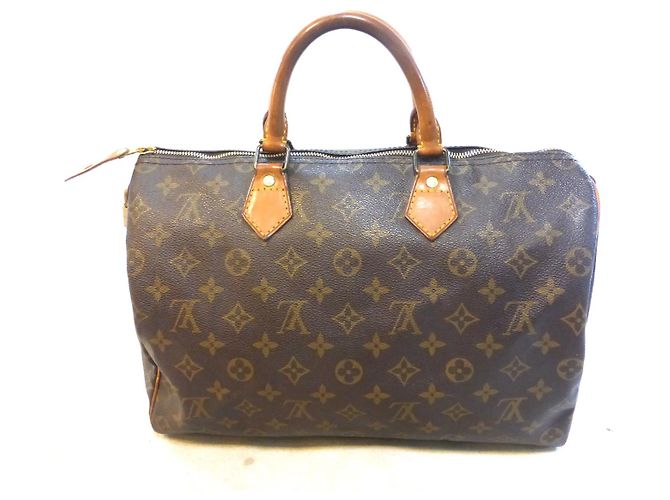 Louis Vuitton Speedy 35 Monogramm Braun - Ansicht 12