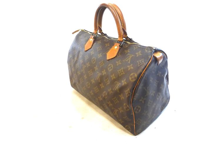 Louis Vuitton Speedy 35 Monogramm Braun - Ansicht 13