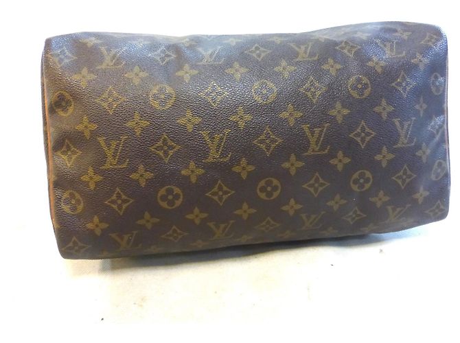 Louis Vuitton Speedy 35 Monogramm Braun - Ansicht 14