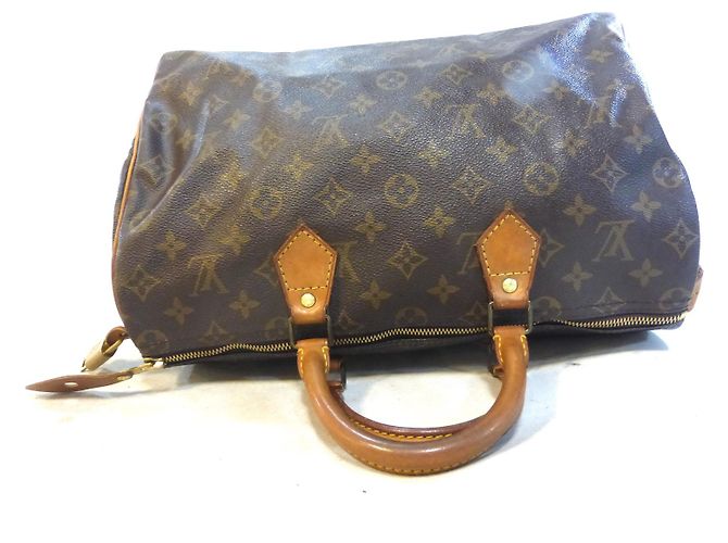 Louis Vuitton Speedy 35 Monogramm Braun - Ansicht 16