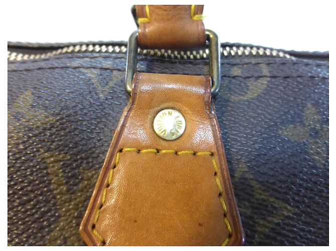 Louis Vuitton Speedy 35 Monogramm Braun - Ansicht 4
