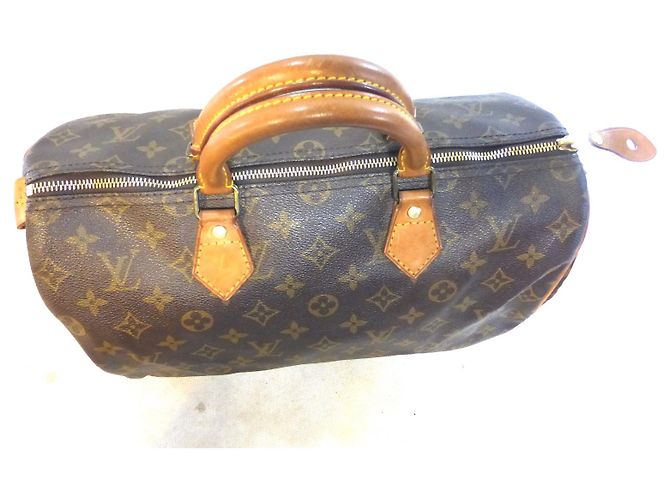 Louis Vuitton Speedy 35 Monogramm Braun - Ansicht 7