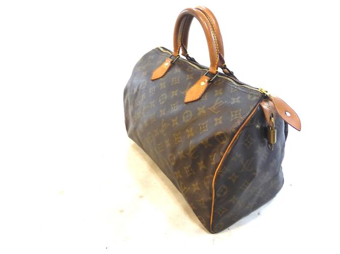 Louis Vuitton Speedy 35 Monogramm Braun - Ansicht 9