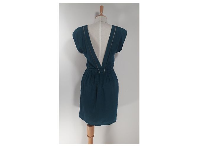 Sessun Midikleid in Grün - Ansicht 3