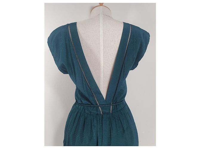 Sessun Midikleid in Grün - Ansicht 4