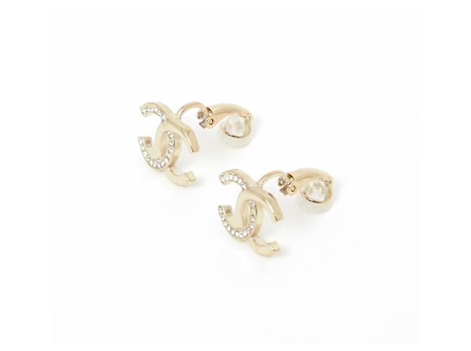 Chanel Aretes Dorado - vista 2