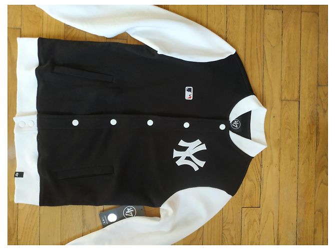 Autre Marque Burnside Trainingsjacke Schwarz - Ansicht 4
