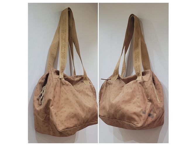 Missoni borsa tote bag beige - vista 4