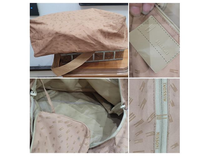 Missoni borsa tote bag beige - vista 5