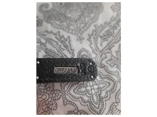Borsa Hermès Birkin 40 in pelle nera Nero - vista 15
