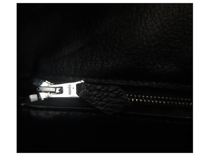 Borsa Hermès Birkin 40 in pelle nera Nero - vista 19