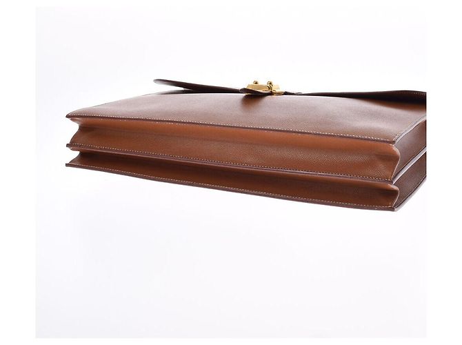 Sac à dépêches Hermès Hermes Sac a Depeches Marrom - vista 2