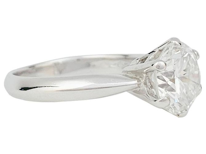 inconnue Diamant-Ring 2,52 Karat, in Weißgold. - Ansicht 2
