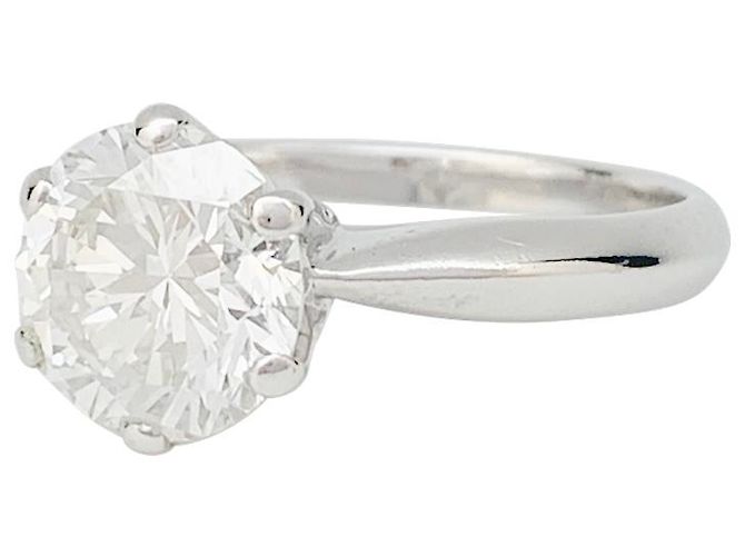 inconnue Diamant-Ring 2,52 Karat, in Weißgold. - Ansicht 3