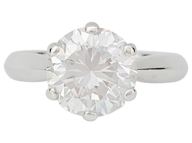 inconnue Diamant-Ring 2,52 Karat, in Weißgold. - Ansicht 5