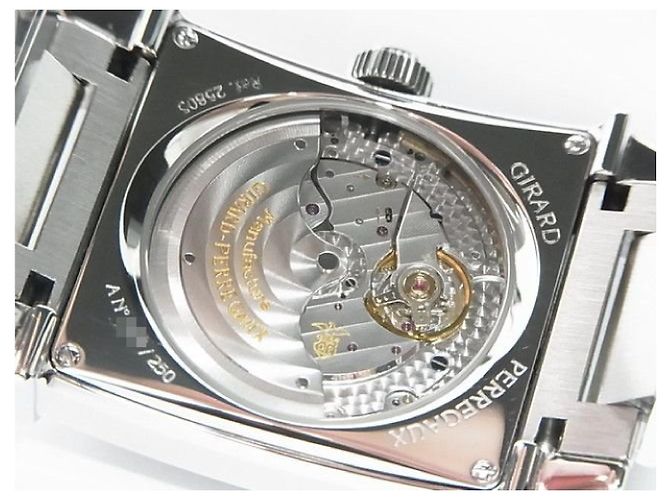 Girard-Perregaux GIRARD PERREGAUX vintage1945 quadrante nero con grande data250 Lotto limitato da uomo - vista 13