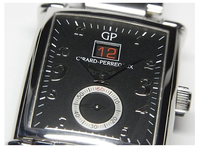 Girard-Perregaux GIRARD PERREGAUX vintage1945 quadrante nero con grande data250 Lotto limitato da uomo - vista 7