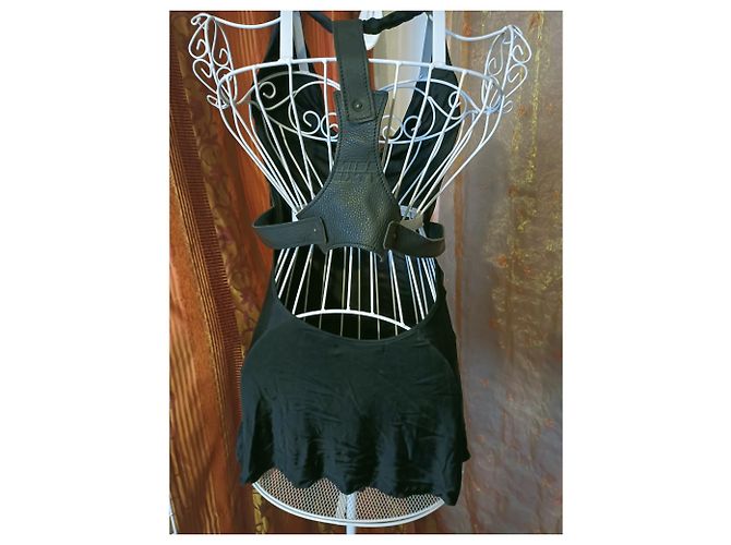 Túnica sin mangas de Miss Sixty Negro - vista 5
