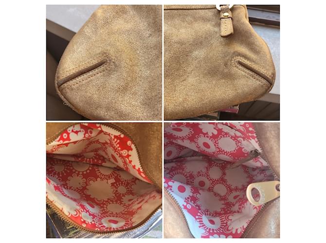 Marc Jacobs borsa tote bag hobo oro Beige D'oro - vista 10