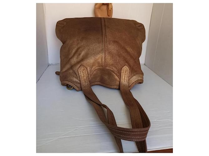 Marc Jacobs borsa tote bag hobo oro Beige D'oro - vista 3