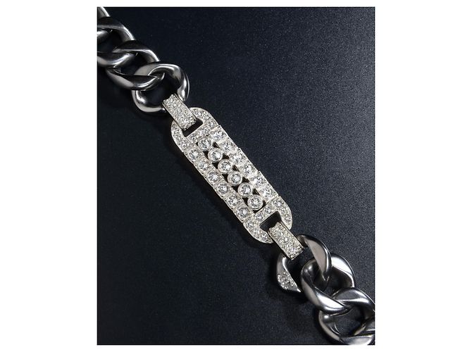 Eccezionale collana con bracciale Chanel Silver hardware - vista 2