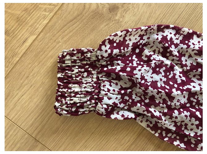 Vestido longo de gala CAROLL roxo escuro viscose - vista 6