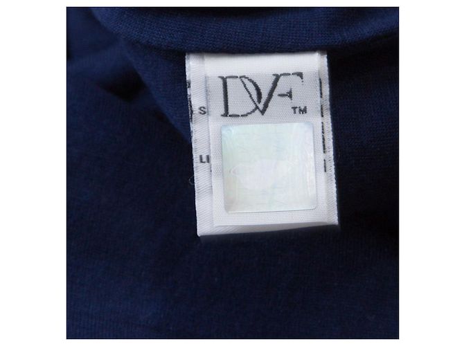 Diane Von Furstenberg Vestido azul marino de encaje Zarita de DvF - vista 6