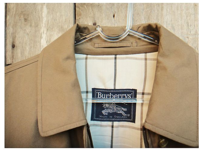 Größe Burberry Damenjacke 44 Braun - Ansicht 2