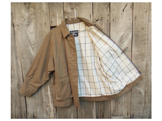 Größe Burberry Damenjacke 44 Braun - Ansicht 3