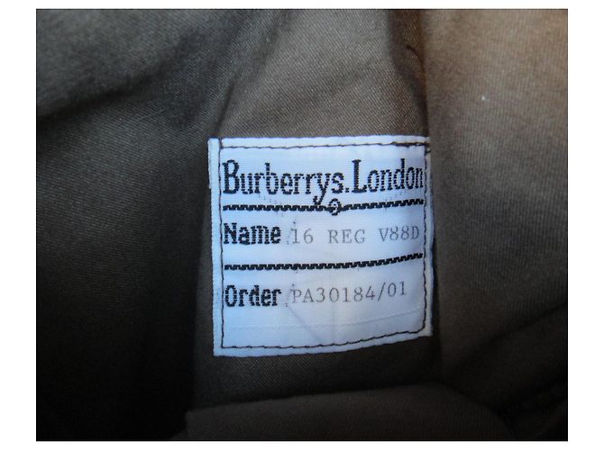 Größe Burberry Damenjacke 44 Braun - Ansicht 6