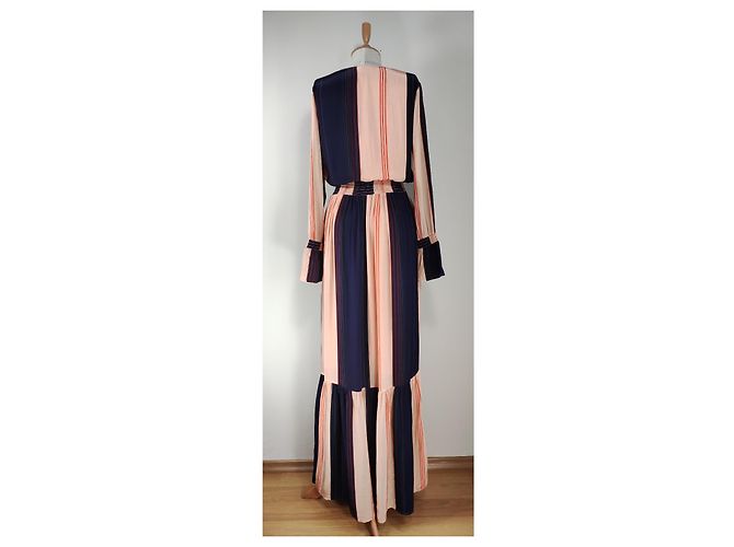 Autre Marque Vestido maxi de rayas Holzweiler Multicolor - vista 3