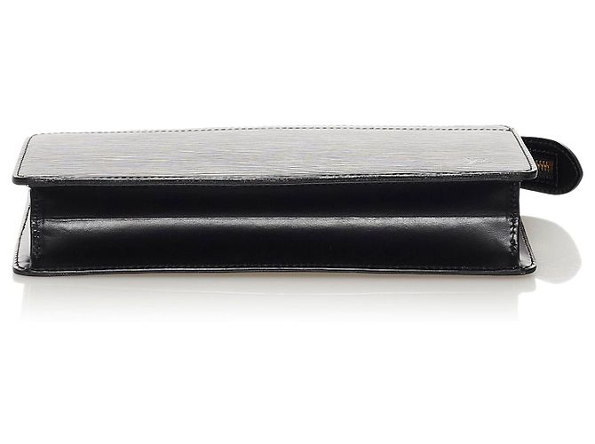 Louis Vuitton Epi Pochette Homme Nera Nero - vista 4