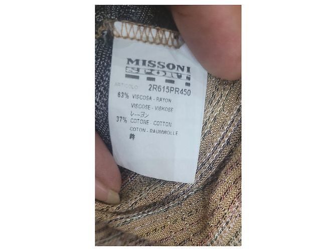 Missoni maglia shirt righe multicolor Multicolore - vista 5