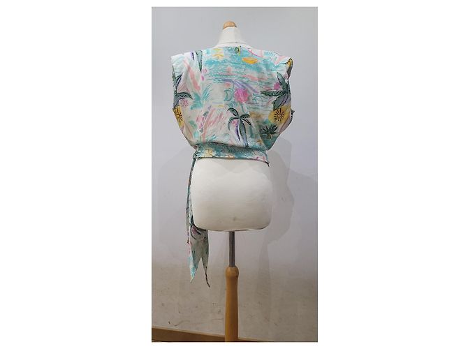 Emanuel Ungaro Parallele Paris Bluse Mehrfarben - Ansicht 2