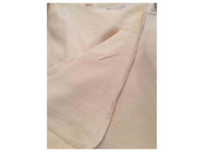 Minifalda Sonia Rykiel de algodón eggshell Blanco roto - vista 4