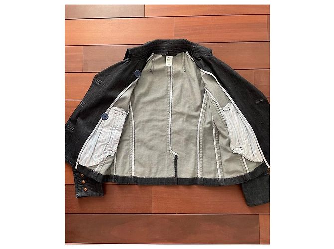 Caban in jeans Marc Jacobs Blu Blu scuro - vista 4