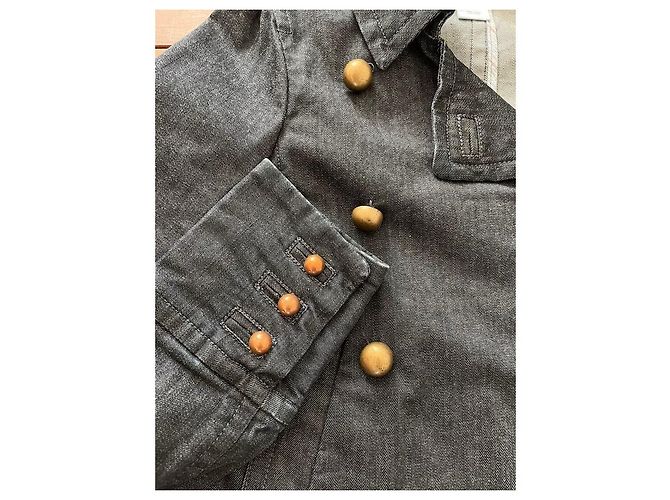 Caban in jeans Marc Jacobs Blu Blu scuro - vista 6