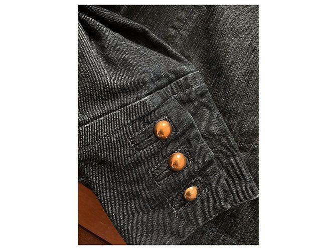 Caban in jeans Marc Jacobs Blu Blu scuro - vista 7