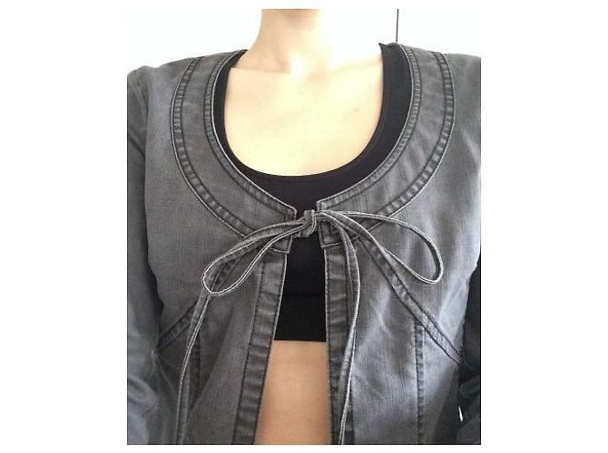 Pennyblack Jeansjacke Grau - Ansicht 2