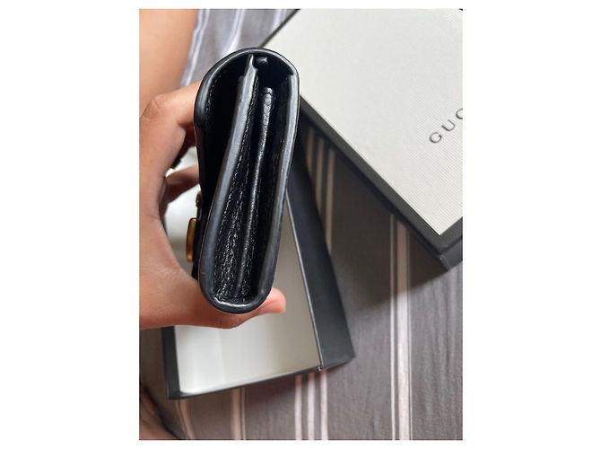 Cartera Gucci de cuero negro - vista 4