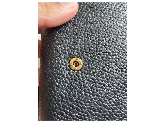 Cartera Gucci de cuero negro - vista 5