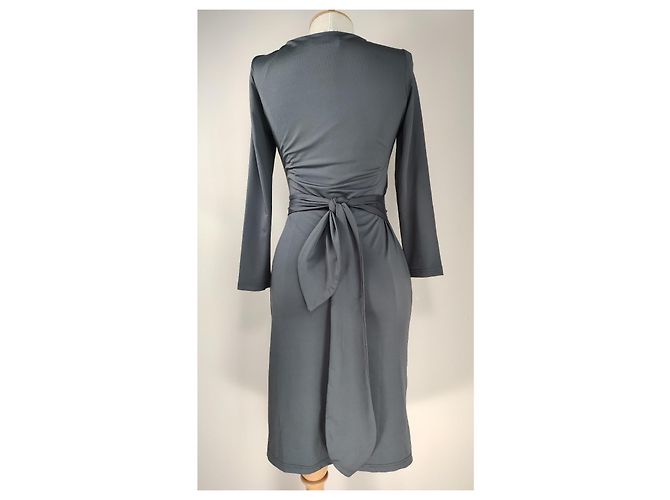 Autre Marque Malina Kleid in Grau Größe S - Ansicht 4