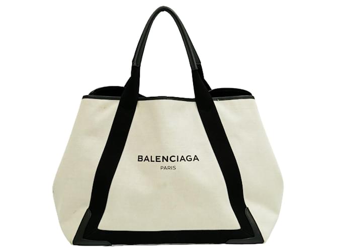 Balenciaga Navy White Cloth ref.552823 - Joli Closet