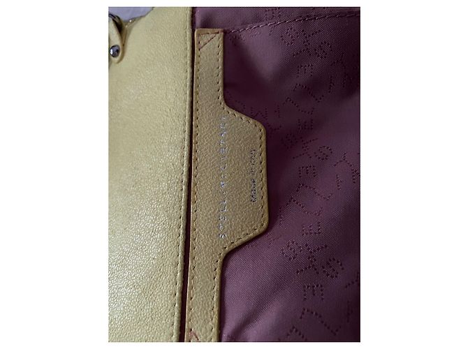 Stella Mc Cartney Borsa a tracolla Stella McCartney Falabella gialla in pelle Giallo - vista 4