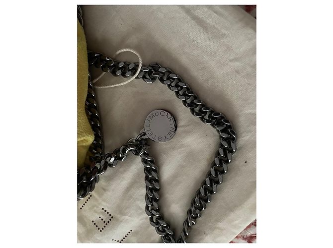 Stella Mc Cartney Borsa a tracolla Stella McCartney Falabella gialla in pelle Giallo - vista 5