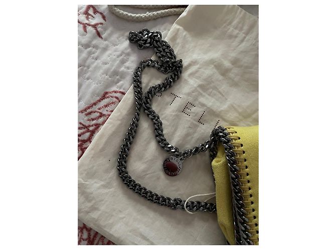 Stella Mc Cartney Borsa a tracolla Stella McCartney Falabella gialla in pelle Giallo - vista 6