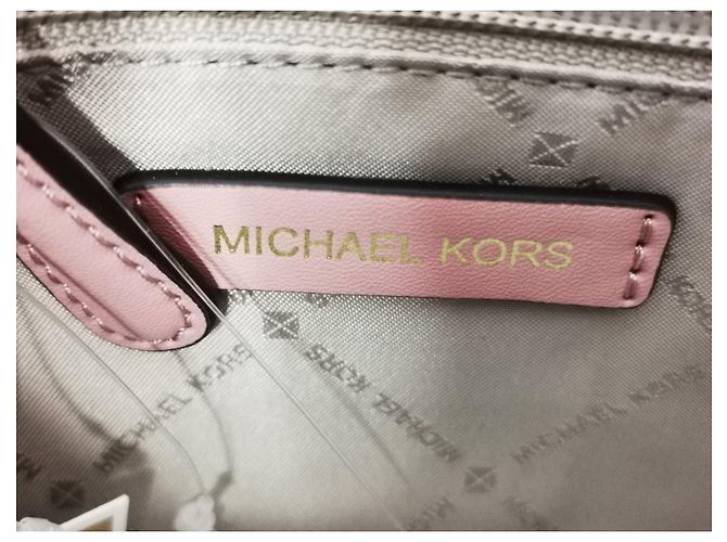 Michael Kors Große Ledertasche Rosa Pink Angeln - Ansicht 3