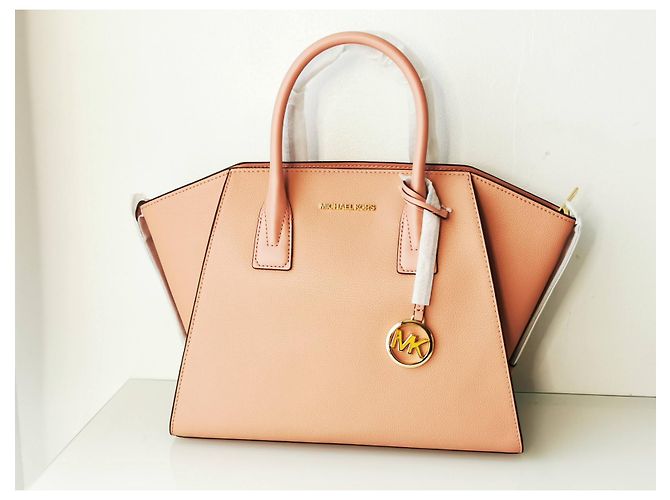 Michael Kors Große Ledertasche Rosa Pink Angeln - Ansicht 6