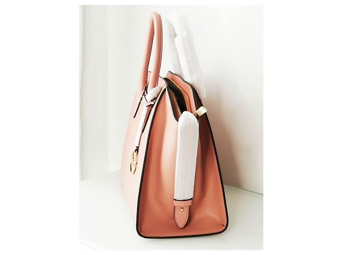 Michael Kors Große Ledertasche Rosa Pink Angeln - Ansicht 9