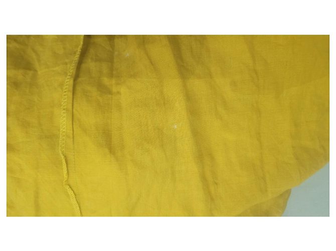 Max Mara senfgelbes Leinenkleid - Ansicht 8
